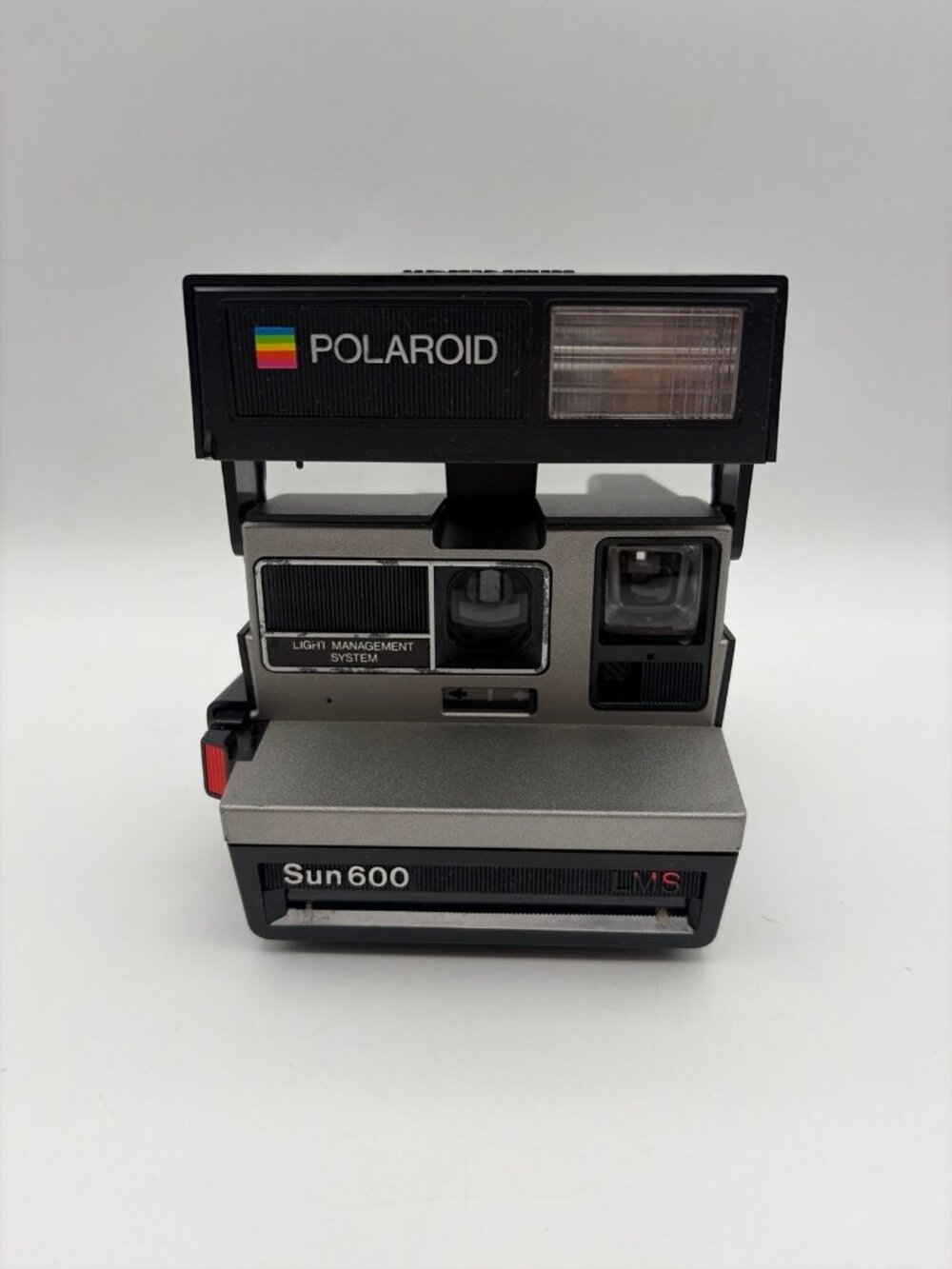 Polaroid Sun 600 LMS Instant Camera Light Management System Tested Working
